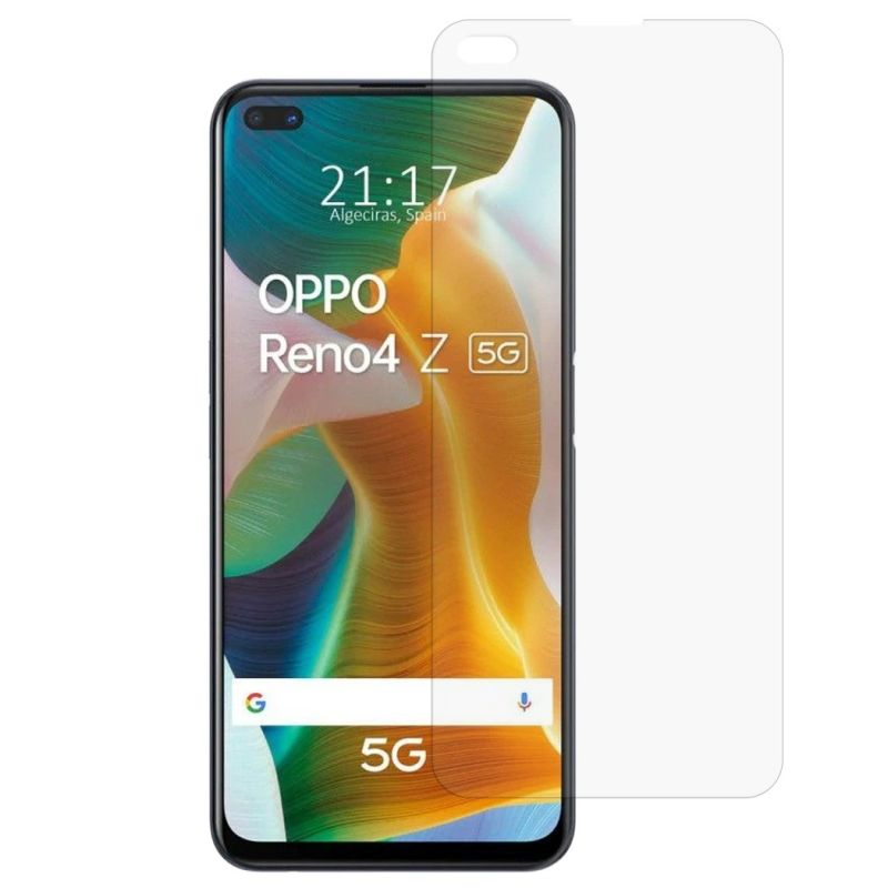 Cristal templado OPPO RENO4 Z 5G Protector de pantalla plano 9H Compatible