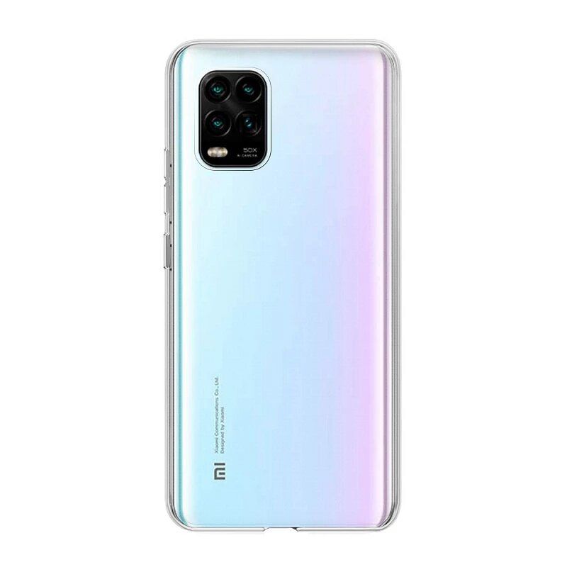 COOL Funda compatible con XIAOMI MI 10 LITE * Silicona transparente flexible * Diseño fino