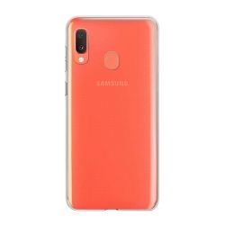 Funda compatible con SAMSUNG GALAXY A20E Silicona transparente flexible