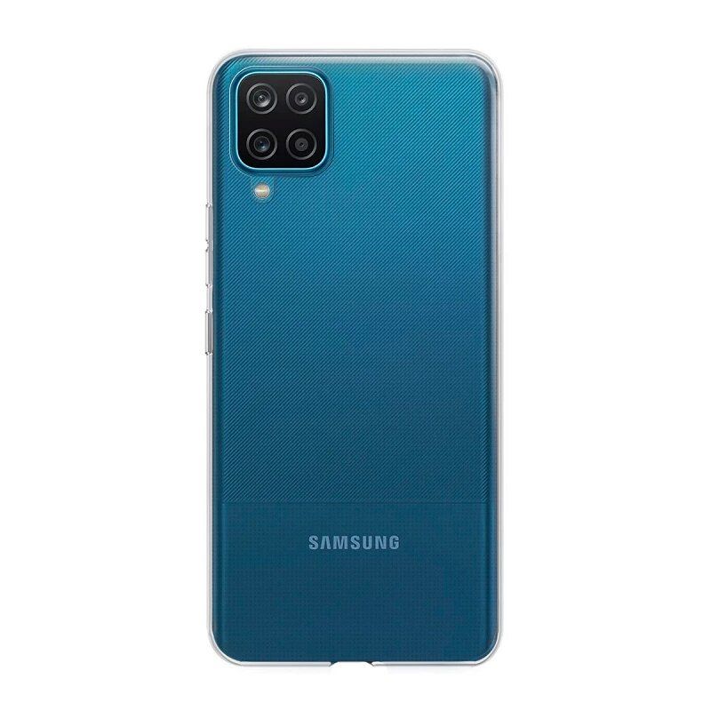 Funda compatible con SAMSUNG GALAXY A12 Silicona transparente flexible