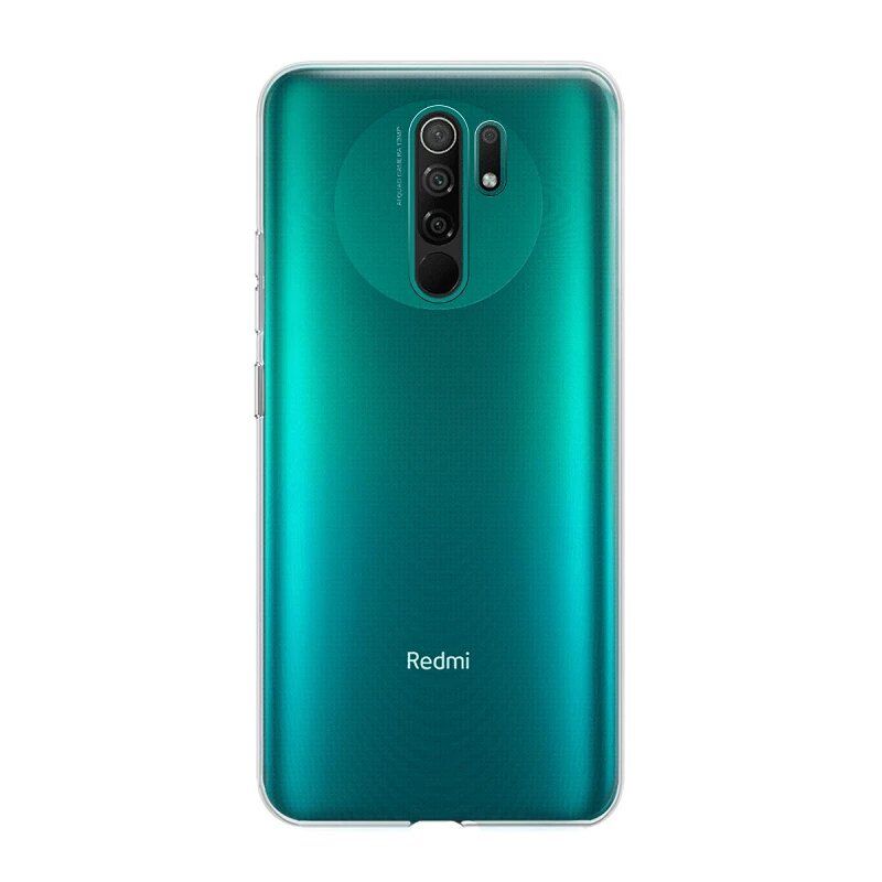 Funda compatible con XIAOMI REDMI 9 Silicona transparente flexible