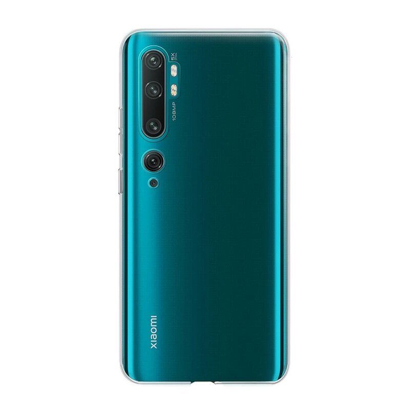 Funda compatible con XIAOMI MI NOTE 10 Silicona transparente flexible