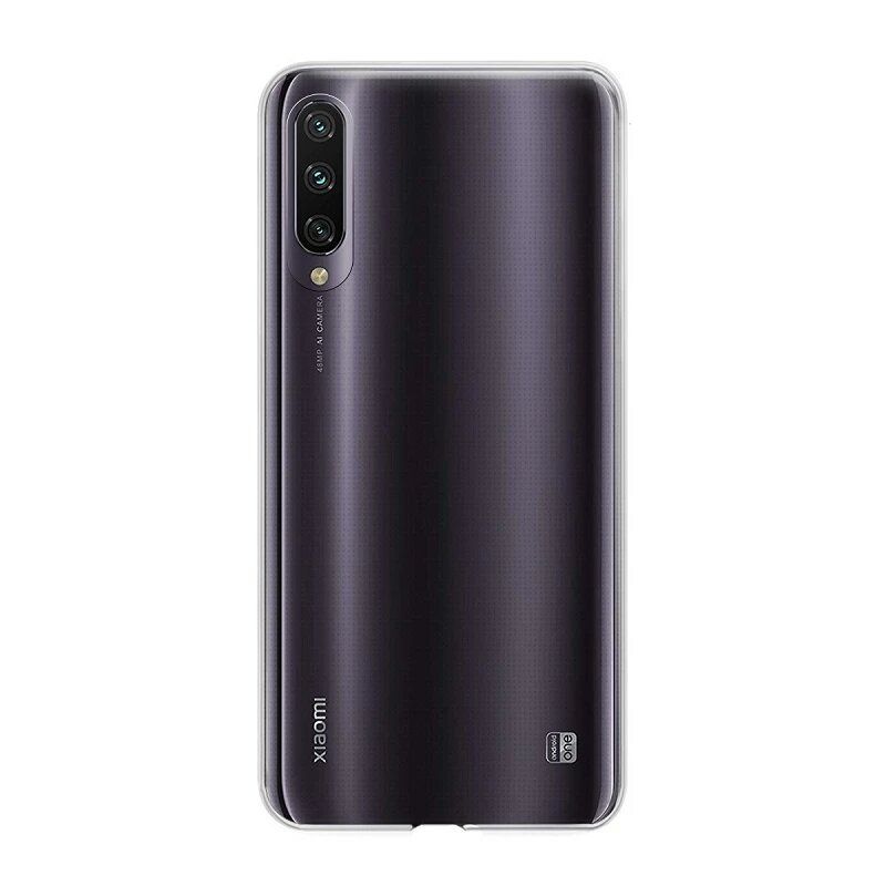 Funda compatible con XIAOMI MI A3 Silicona transparente flexible 2.0mm