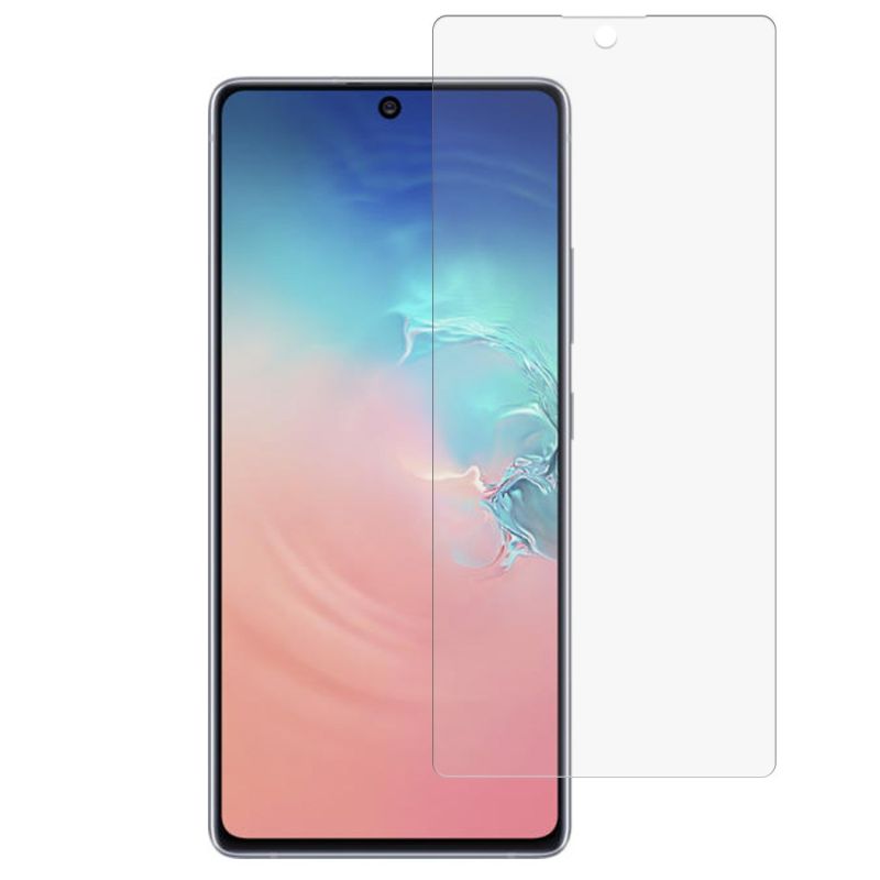 Protector de pantalla compatible con SAMSUNG GALAXY A91 / S10 LITE * Cristal templado plano 9H * Compatible y resistente