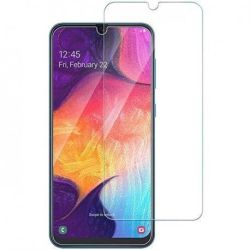 Protector de pantalla compatible con SAMSUNG GALAXY A40 * Cristal templado plano 9H * Alta dureza