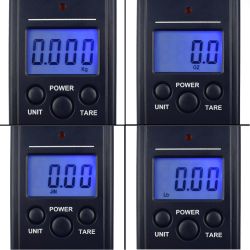 Báscula balanza de pesca digital * Portátil de 0.1 kg a 40 kg * Apagado automático