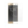 Protector de pantalla compatible con SONY XPERIA XA1 ULTRA * Cristal templado 9H * Borde blanco