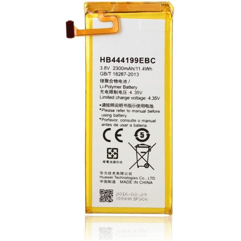 Bateria compatible con Huawei Honor 4C / G Play Mini ⋆ HB444199EBC+ ⋆ 2550 mAh