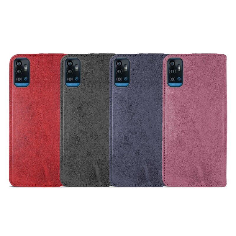 Funda compatible con ZTE Blade V40 Vita Flip cover tapa soporte billetera cartera magnética