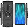 Funda compatible con XIAOMI REDMI NOTE 8 PRO Armor rígida Soporte anilla imán Negro