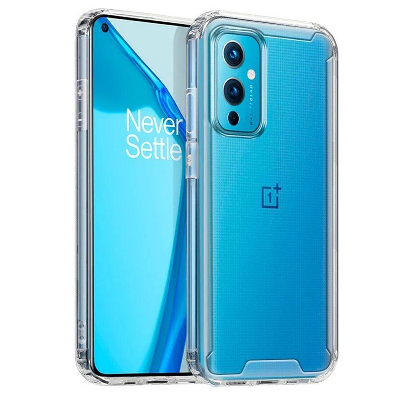 Funda compatible con ONEPLUS 9 / 1+ 9 Silicona transparente Premium reforzada