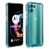 Funda Motorola Moto Edge 20 Lite Silicona transparente Premium reforzada