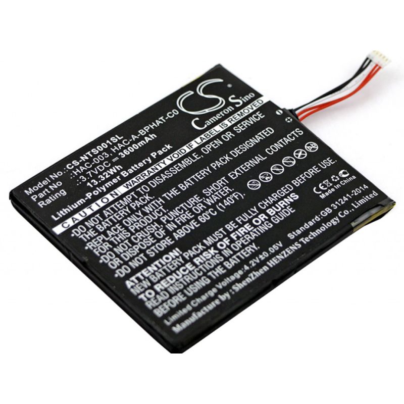 CAMERON SINO Batería compatible con NINTENDO SWITCH ⋆ HAC-003 ⋆ Capacidad 3600 mAh