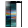 Protector de pantalla compatible con SONY XPERIA 10 / XA3 Cristal templado 3D * Borde negro