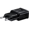 Cargador adaptador de red USB Original Samsung ETA-U90EWE / EP-TA12EWE Negro 2A