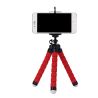 Mini trípode soporte universal para móvil, cámara deportiva, cámara de fotos * Pulpo flexible espuma rojo