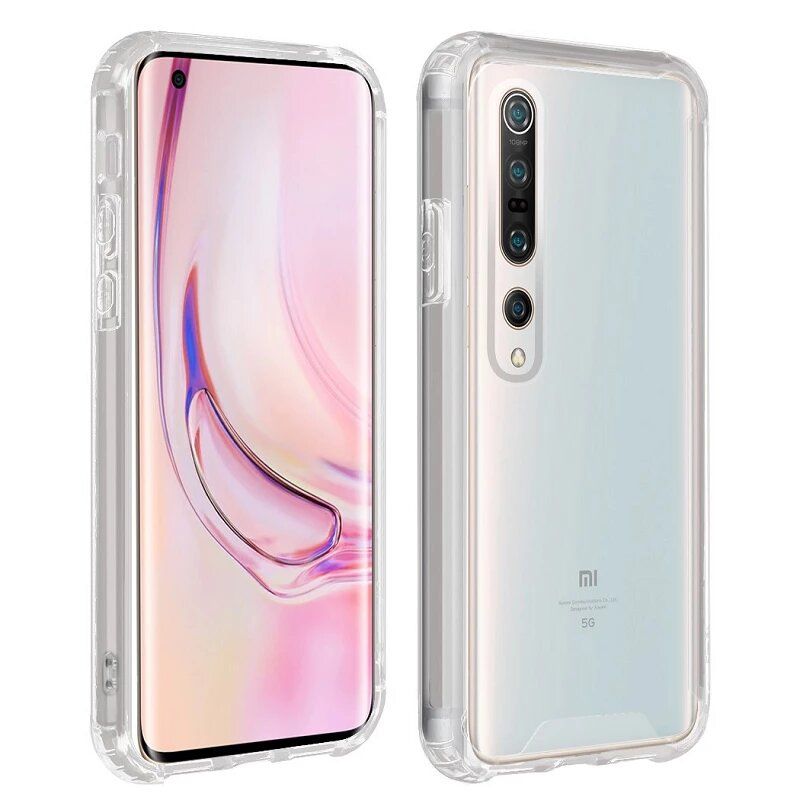 Funda compatible con XIAOMI MI 10 / 10 PRO Silicona transparente Premium reforzada