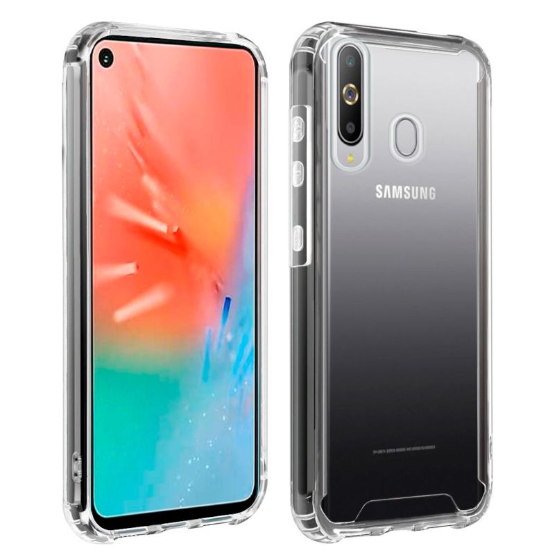 Funda compatible con SAMSUNG GALAXY A60 Silicona transparente Premium reforzada