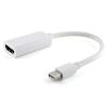 Cable adaptador Mini displayPort macho a HDMI hembra 4K compatible con Macbook Apple iMac Powerbook G4...