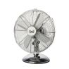 BIWOND Ventilador de sobremesa metálico Potencia 40W 12" Giratorio 3 velocidades CoolFeel