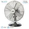 BIWOND Ventilador de sobremesa metálico Potencia 40W 12" Giratorio 3 velocidades CoolFeel