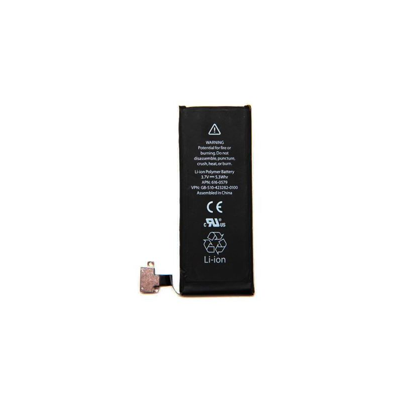 Batería compatible con IPHONE 4S ⋆ Válida para todos los APN ⋆ Capacidad 1430 mAh