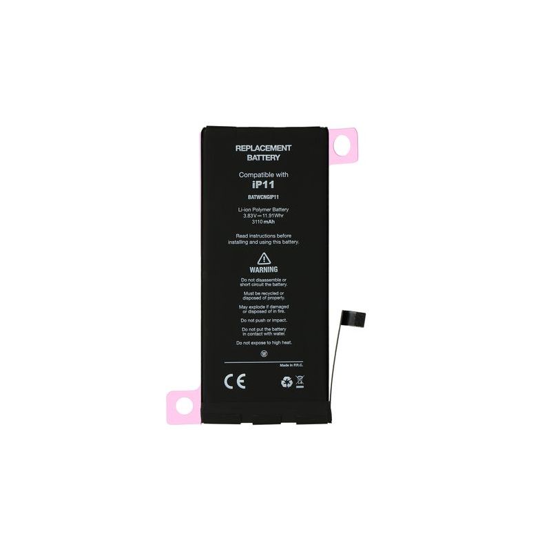 Bateria compatible con iPhone 11 ⋆ Válida para todos los APN ⋆ 3110 mAh