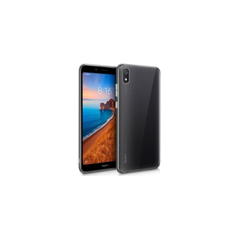 Funda compatible con XIAOMI REDMI 7A Silicona transparente flexible
