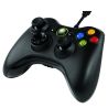 Mando compatible con XBOX 360 y PC * Con cable USB * Negro controlador joystick joypad