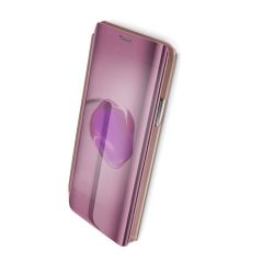 Funda compatible con HUAWEI HONOR 20 PRO Clear view soporte tapa translúcida espejo - NEGRA