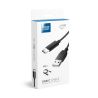 BLUE STAR Cable USB 2.0 a tipo C USB-C Carga rápida y transferencia de datos / 1.2m negro