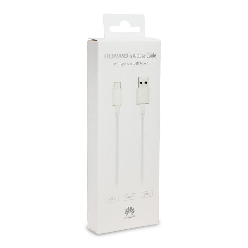 HUAWEI Cable USB 3.1 a Tipo C Original * HL1289 / AP71 * Carga rápida 5A * 1m blanco * Con blister