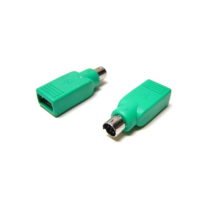 Adaptador USB 2.0 hembra a PS/2 PS2 para ratón teclado PC ordenador