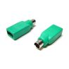 Adaptador USB 2.0 hembra a PS/2 PS2 para ratón teclado PC ordenador