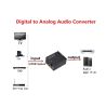 Convertidor de audio digital a analógico * Salida 3.5mm y coaxial óptica * Para audio TV y home cinema