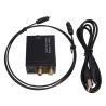 Convertidor de audio digital a analógico * Salida 3.5mm y coaxial óptica * Para audio TV y home cinema