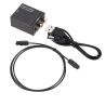 Convertidor de audio digital a analógico * Salida 3.5mm y coaxial óptica * Para audio TV y home cinema