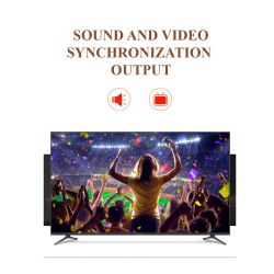 HDMI2AV Adaptador conversor ⋆ De HDMI 1.3/1.2/1.1 a AV RCA ⋆ Para TV, portátil, DVD, cámara ⋆ Blanco