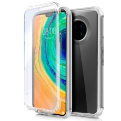 COOL Funda compatible con HUAWEI MATE 30 PRO * Silicona 3D doble 360º * Transparente frontal y trasera