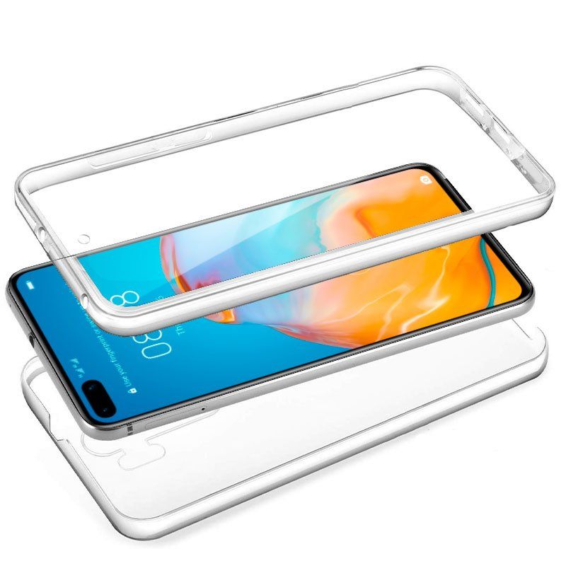 COOL Funda compatible con HUAWEI P40 * Silicona 3D doble 360º * Protección completa transparente