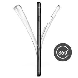 COOL Funda compatible con HUAWEI P40 LITE E * Silicona 3D doble 360º * Frontal y trasera clara