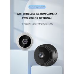 Mini cámara A9 WiFi HD 1080p Grabadora de voz, de vídeo inalámbrica vigilancia Hogar inteligente Seguridad bebés mascotas