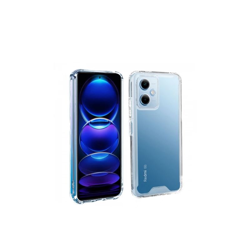 Funda compatible con XIAOMI REDMI NOTE 12S 4G * Silicona transparente premium reforzada * Protección antichoque