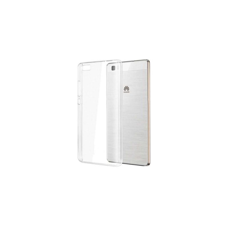 Funda compatible con HUAWEI P8 LITE 2016 * Silicona transparente flexible * Ajuste perfecto