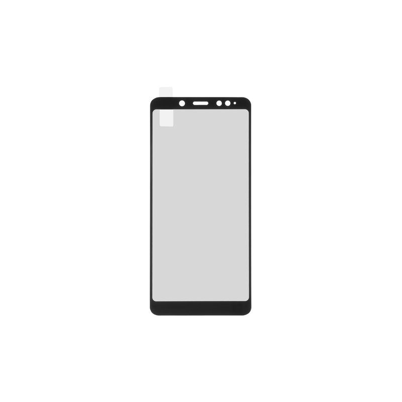 Protector de pantalla compatible con XIAOMI REDMI NOTE 5 / NOTE 5 PRO ⋆ Cristal templado 9H ⋆ Borde negro 🛡️📱