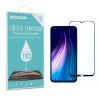 Protector de pantalla compatible con XIAOMI REDMI NOTE 8 / HUAWEI Y7 2019 ⋆ Cristal templado 9H ⋆ Borde negro ⋆ 🛡️📱