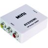AV2HDMI Adaptador conversor AV a HDMI 1080p 720p Monitor TV portátil DVD cámara etc blanco