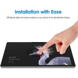 Protector de pantalla compatible con MICROSOFT SURFACE PRO 4 / 5 / 6 / 7 * Cristal templado dureza 9H