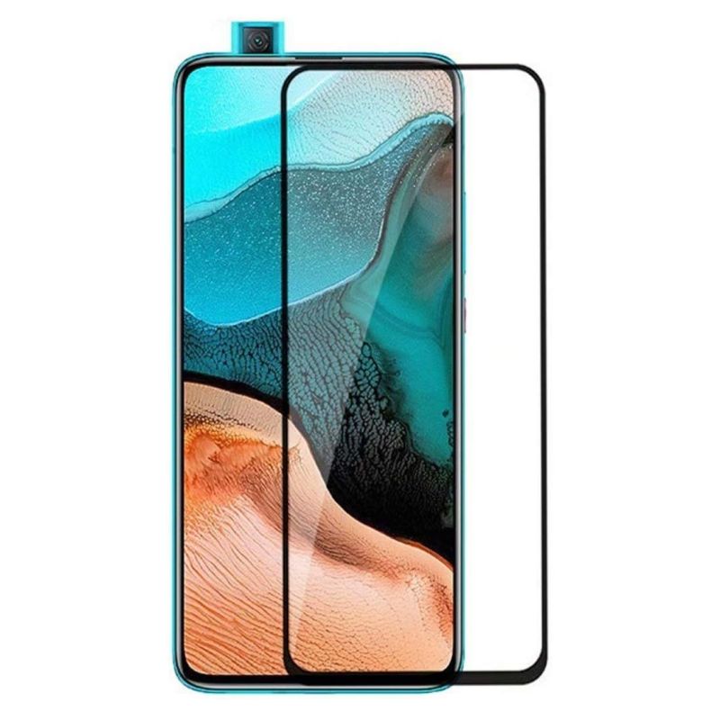 Protector de pantalla compatible con ONEPLUS NORD N100 / 1+ NORD N100 * Cristal templado borde negro