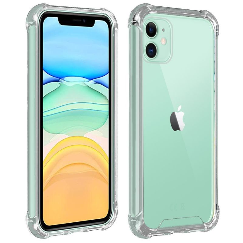 Funda compatible con IPHONE 11 Silicona transparente esquinas reforzadas